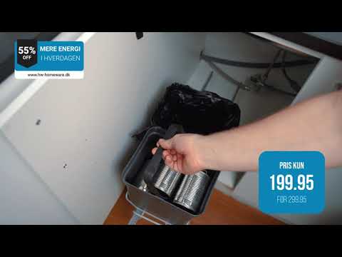 Abfalltrennsystem – mit integriertem Modul – 2 x 10 Liter