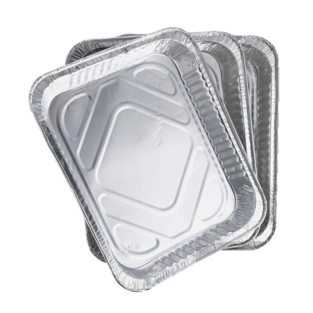 Conzept Kitchen – Grillblech 22,5 x 17,5 x 4 cm, 5 Stück im Polybeutel