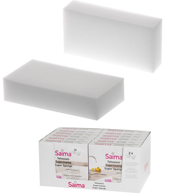 Nord Clean – Superschwamm, 2 Stück – weiß