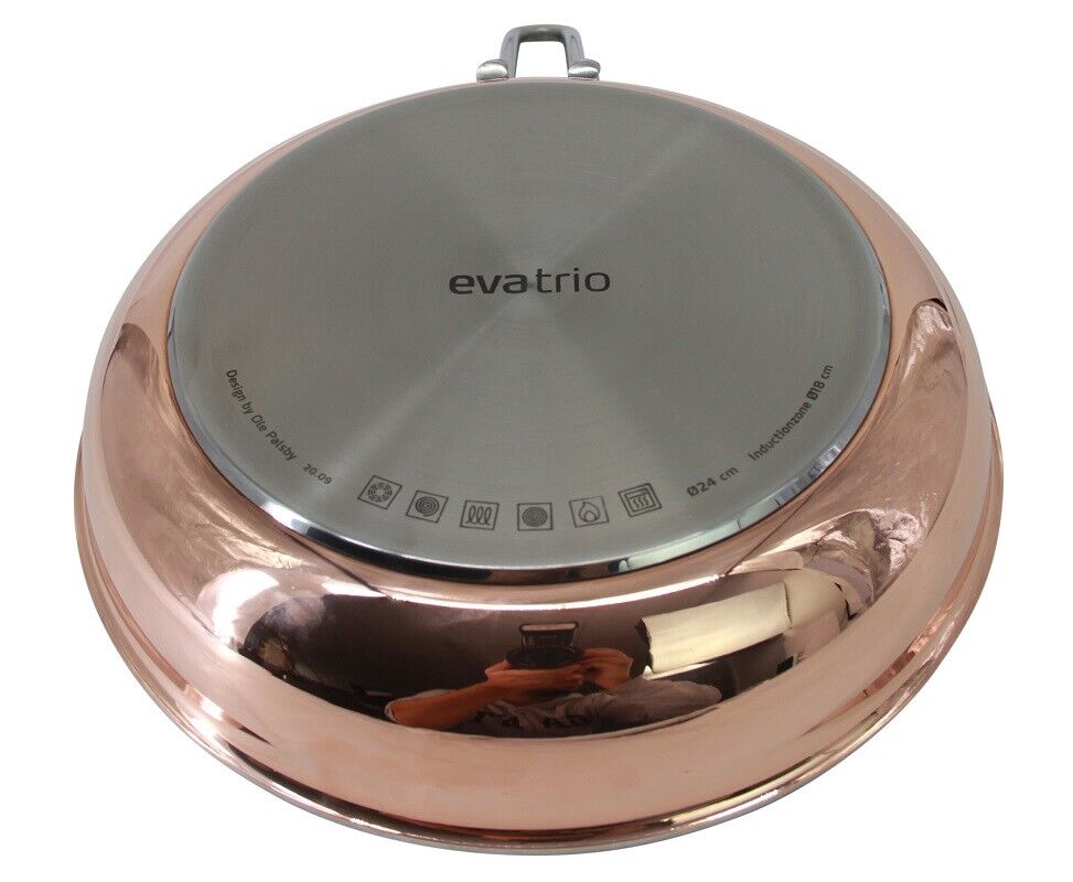Eva Trio – Bratpfanne 24 cm Kupfer