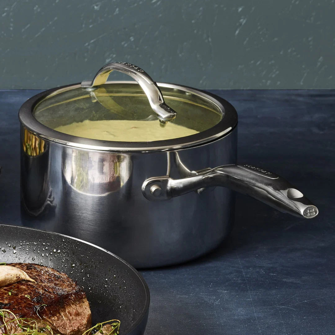 Scanpan - Kasserolle mit Deckel 2,5 l / 18 cm - HaptIQ