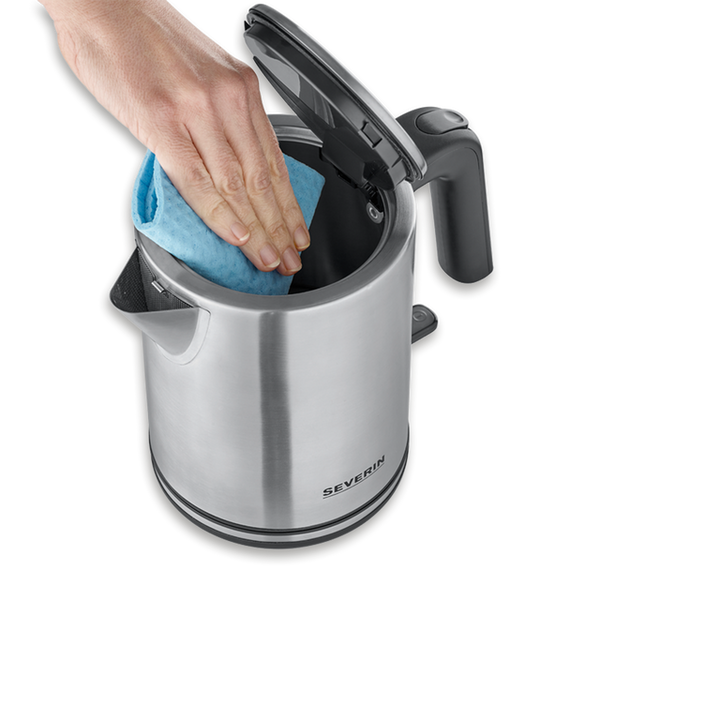 Severin Wasserkocher WK 3489 1 L Edelstahl 2200 W
