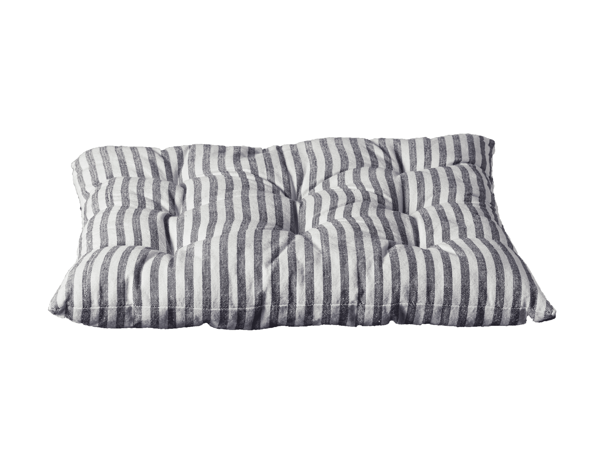 Dacore - Futonkissen 40x40 cm - Blau/weiß gestreift