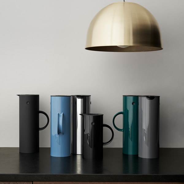 Stelton - EM77 Thermoskanne, 1 l. - Schwarz