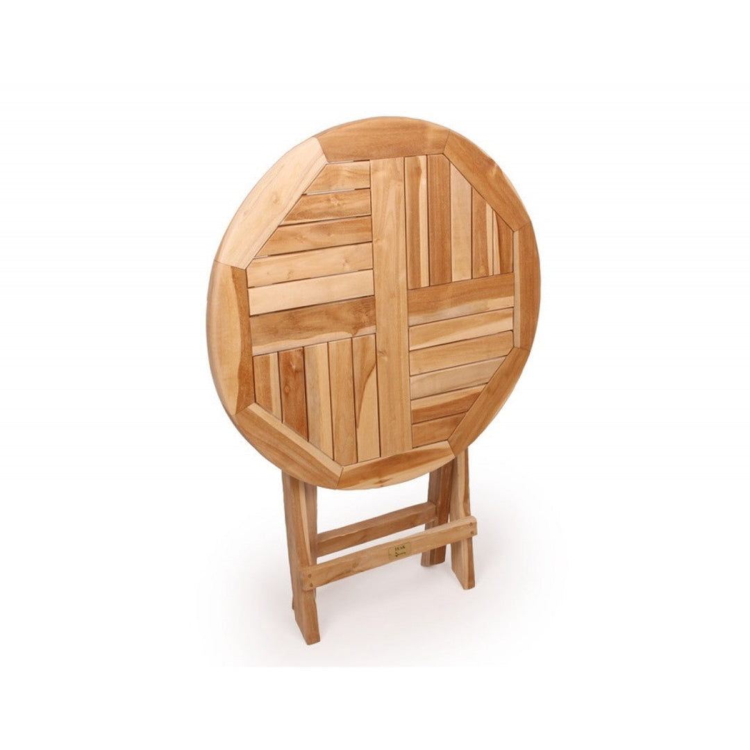 Dacore - Café-Tisch Ø66 cm Teakholz der Güteklasse C
