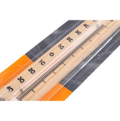 Täglich - Thermometer im Holzgehäuse 19,8 x 3,5 x 0,9 cm