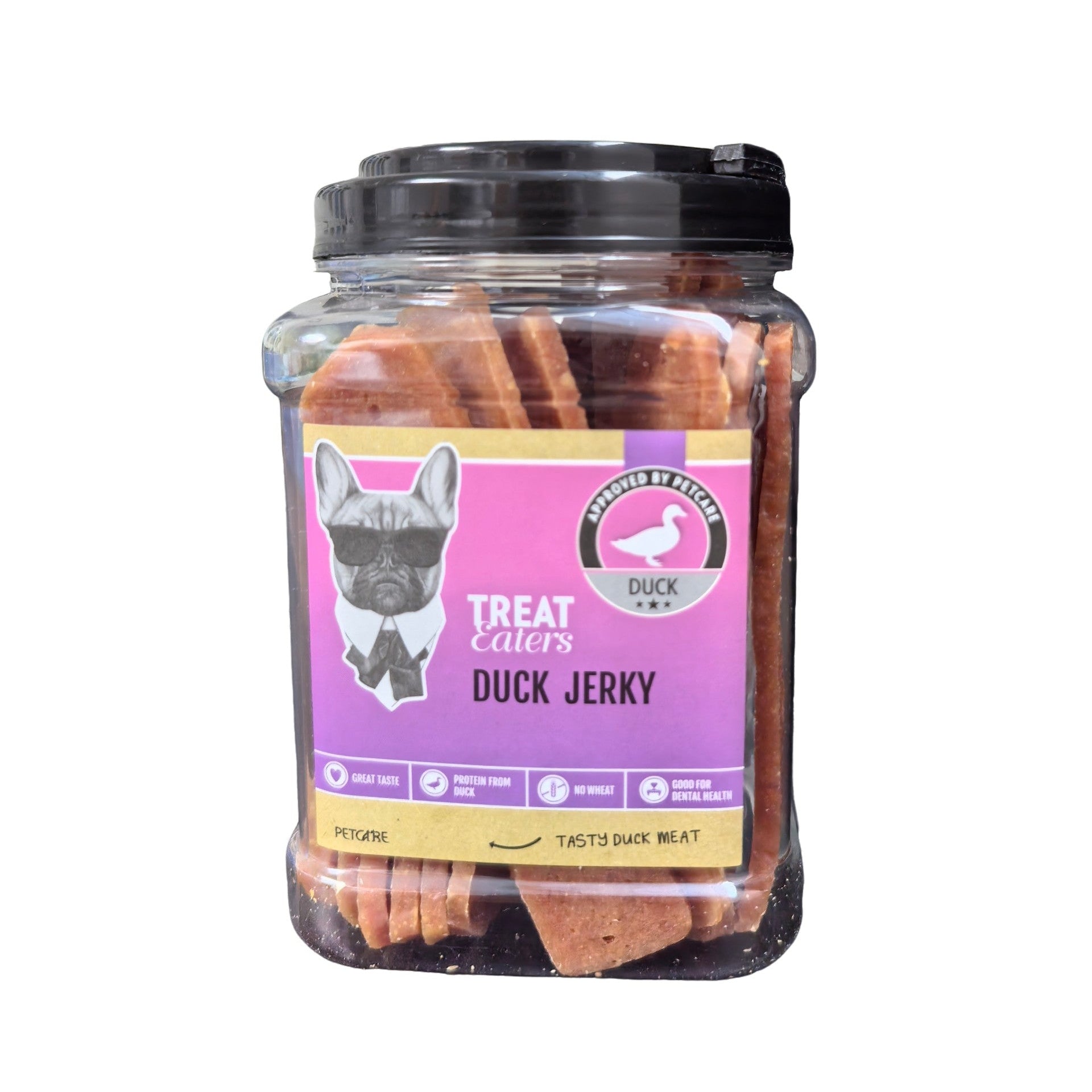 Treateaters - Entenfleisch-Jerky 400 g Glas