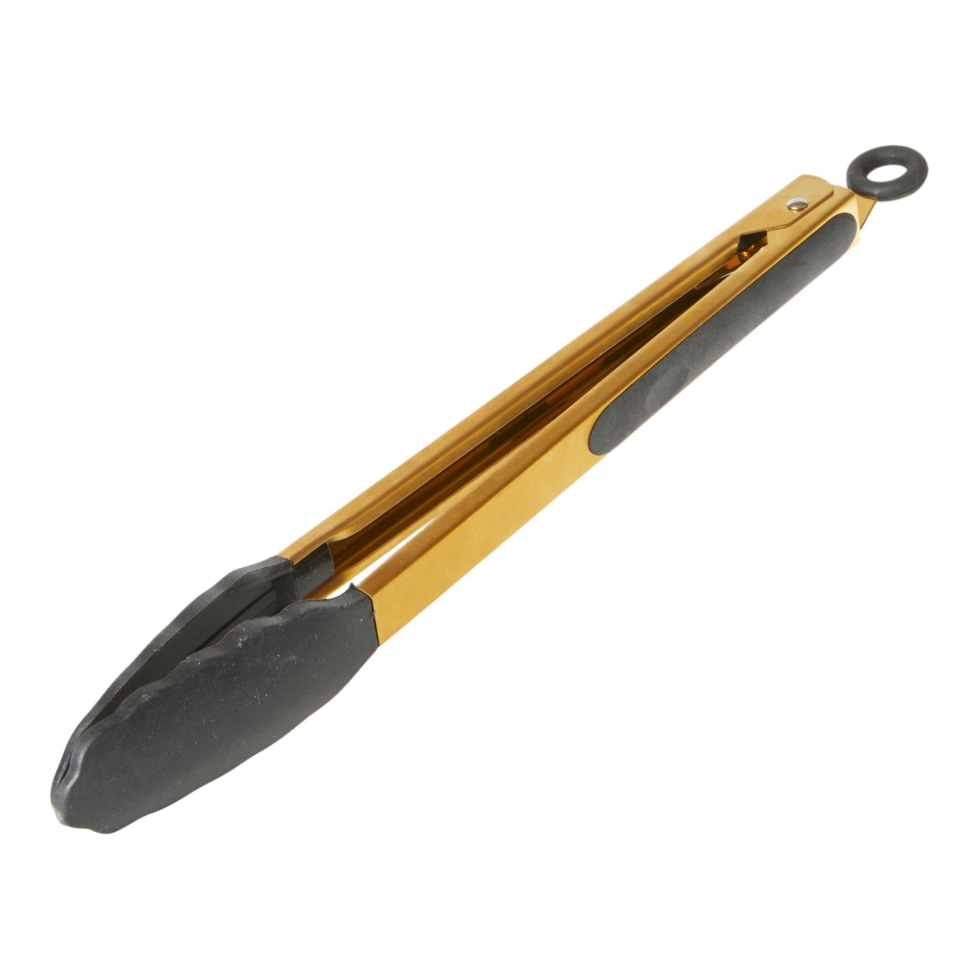 Servierzange – goldfarben, 34 cm, Edelstahl