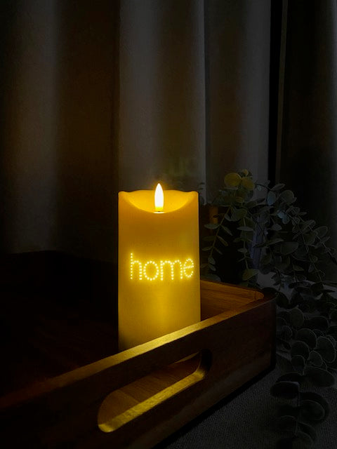 LED-Blockleuchte – Funkelnde Kunststoff-Creme für Zuhause