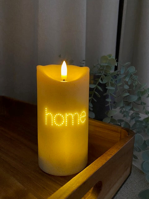LED-Blockleuchte – Funkelnde Kunststoff-Creme für Zuhause