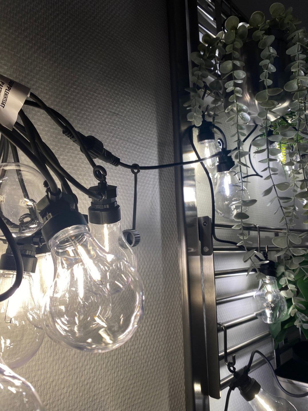 Party-Lichterkette Extra – 10 LED-Lampen, IP44-Adapter inklusive