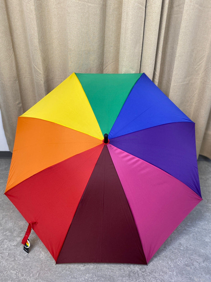 Regenschirm - langer Regenbogen