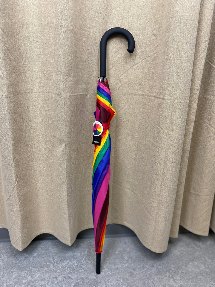 Regenschirm - langer Regenbogen
