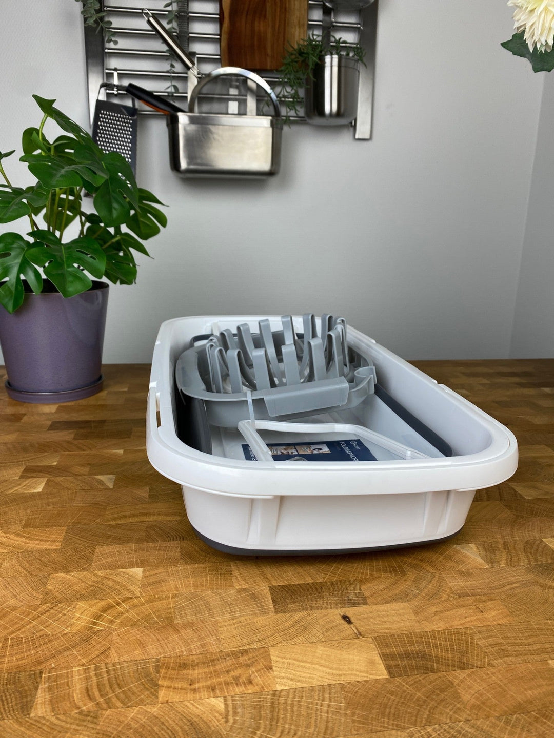 Conzept – Faltbarer Moppeimer mit Auswringer, 15 l, 55 x 27 x 19 (9) cm