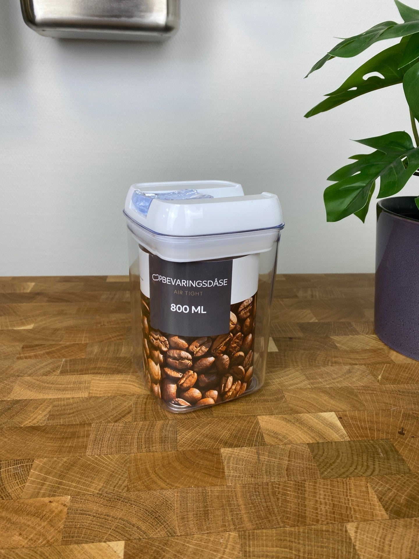 Conzept – Luftdichter Aufbewahrungsbehälter, 800 ml, 10 x 10 x 15,5 cm