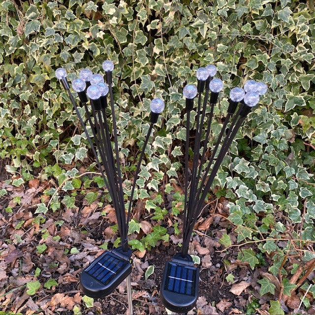 Conzept Solar-Glühwürmchen 8 LED 66,5 cm 2 Stück.