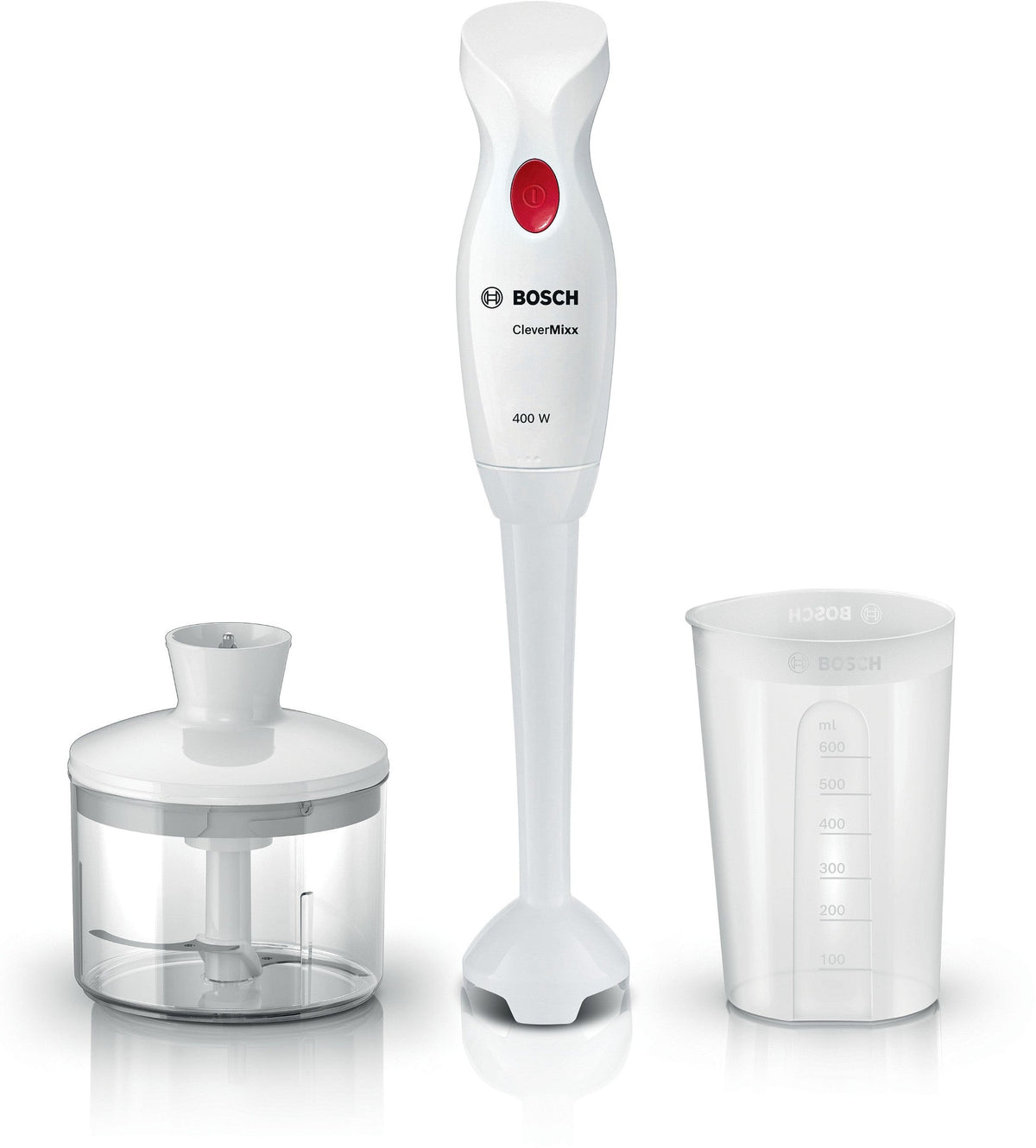 Bosch - Stabmixer Clevermixx mit Zerkleinerer 400 W - MSM14200