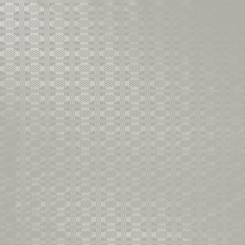 Wachstuch mit geprägtem Damastmuster – Grau – 140 cm x 20 m